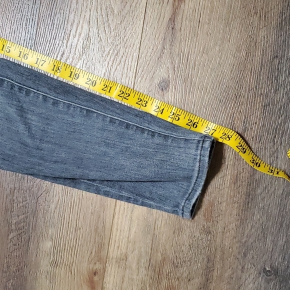 Madewell grey wash 9" high riser skinny skinny jeans euc - Picture 2 of 6